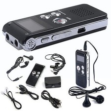 Registratore Vocale Digitale Altoparlante Microfono Integrato, Lettore MP3 Audio 8GB Voice Recorders price