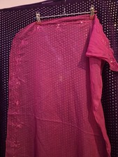 Sciarpa scialle/collo triangolare curvo rosa caldo: ricamata con paillettes Scarf Donna price