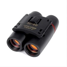 Mini Binocolo Pieghevole Zoom 30x60 Visione Notturna e Diurna Colore Nero Binocoli price