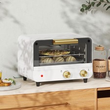 Mini Forno 12L, Piccolo Forno Tostapane con Temperatura Regolabile e Timer, 750W, Bianco Mini / Midi Forni price