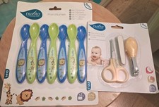 Nuvita Baby Bundle: Set Cucchiaio Svezzamento 7pz + Kit Manicure Sicurezza 3pz - NUOVO E SIGILLATO Set Sicurezza Bebè price