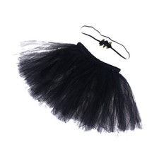 Gonna tutu colorata per bebè e fascia elastica per capelli con fiori e Gonna Bebè price