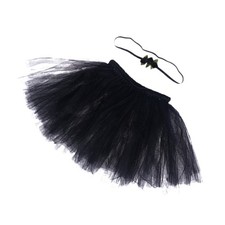 Gonna tutu colorata per bebè e fascia elastica per capelli con fiori e Gonna Bebè price