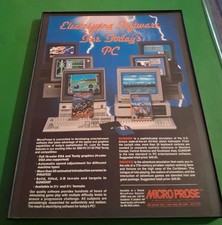 Pubblicità Gunship And Pirates Computer Games Microprosse Stampa Incorniciata 8,5X11 anni 80 Computer Games price