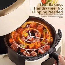 Griglia circolare 24 spiedini compatibile con la maggior parte delle friggitrici ad aria e forni Fryers price