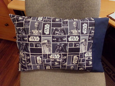 FEDERE DA VIAGGIO MISURA STAR WARS/NAVY CUFF 14X20 #4509 Cuscino e federa bebè price