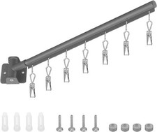 Stendibiancheria da Parete Asciugamani Lavanderia Pieghevole Ganci Metallo Clothes Drying Rack price