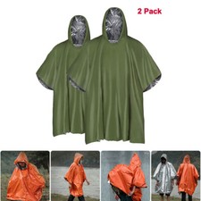 Poncho Coperta Emergenza - Mantiene Te E La Tua Attrezzatura Asciutto Impermeabile Antivento 2026 Impermeabili e poncho outdoor price