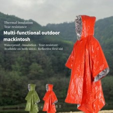 Poncho Coperta Emergenza - Mantiene Te E La Tua Attrezzatura Asciutti Impermeabile Antivento Impermeabili e poncho outdoor price