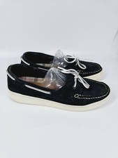 Scarpe da barca Barbour Miranda II blu navy pelle nabuk taglia UK 7 Scarpe Boat Donna price
