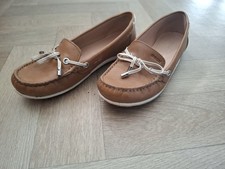 Mocassini mocassini Geox Respira donna UK 4 in pelle scarpe da barca estive Scarpe Boat Donna price