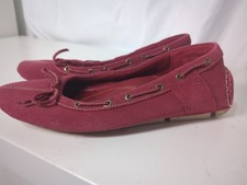 Scarpe da guida Timberland Comforia ballerine fiocco barca pelle scamosciata donna taglia 4 UK Scarpe Boat Donna price