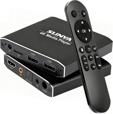 Lettore multimediale 4K Ultra-HD per unità USB/HDD schede SD riproduce HEVC HDMI AV MP3/JPG Media Player price