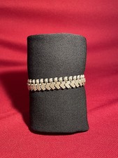 Handmade Silver 800 Tribal Geometric Bracelet Unisex Boho Ethnic Indian Jewelry Ethnic Bracciale price
