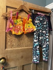 Costume da bagno fasciatoio età 3-4 anni 1 pezzo con bracciali e slazenger googles Arm Bands Bambini price