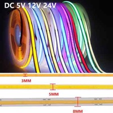 Striscia LED COB 5V 12V 24V Alta Luminosità 320LED/m Nastro LED COB 3mm 5mm 8mm Scarpe outdoor unisex per bambini price