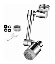 Rubinetto Universale Snodabile Con Filtro Rotante 1080 Gradi E Getto A Spruzzo Rubinetti price