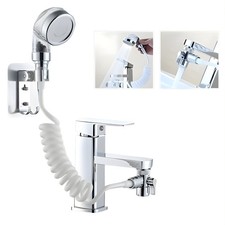 Kit Doccetta per Lavandino Rubinetto Universale Doccino Estensibile 1m Deviatore Rubinetti price