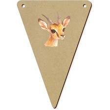 5 x 140 mm 'Cute Springbok' Pennant / Bandiere da Bunting (BN00098889) Flags & Pennants price
