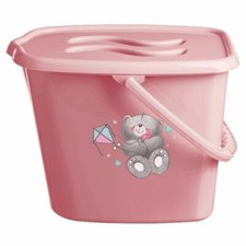 Pattumiera secchio secchio + coperchio 12L orsetto rosa Pannolino Pail price