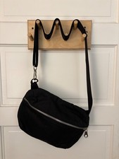 Borsa a tracolla DSPTCH in twill di tela nera made in USA a tracolla Borsa da viaggio price
