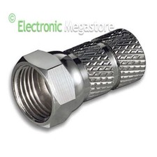CONNETTORE F A VITE PER CAVO SATELLITE PARABOLA 6 mm BUSTA CONFEZIONE 10 pz Satellite Cavo price
