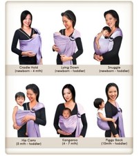 Marsupio Fascia ad Anelli Trasportatore Bambino Extra Morbido per Neonato Bebè Marsupio bebè price