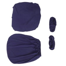 Set 1 Coprisedia Elasticizzato Blu per Casa Ufficio con Cuscino Schienale Set Executive Mobili price