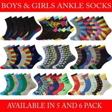 Calze Caviglia Freshfeel Per Ragazzi E Ragazze Multicolore Set 5/6 Paia Set Calze Ragazza price