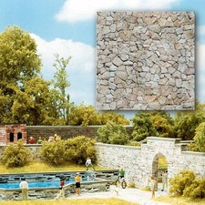 Natural stone wall (Busch 7422) - 3x2 realistic OO/HO decor sheets Natural Stone Decorazioni da Parete price