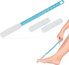 Spazzola Asciugamano Punta e Piedi con Copri Asciugatura Riutilizzabile Manico Lungo 17” per Pulizia Foot Towel price