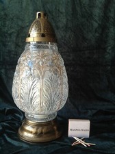Lumino/Lanterna cimitero in vetro micro-criccato decorato antivento antipioggia Decorativo Lantern price