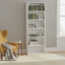 Vasagle Libreria 6 Livelli Scaffale Portaoggetti Scaffale Regolabile Bianco Ufficio Shelving price