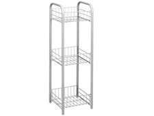 SCAFFALE MULTIUSO Vancouver 3 PIANI METALTEX® SCAFFALE A CESTO SCAFFALE DA BAGNO SCAFFALE VERTICALE Ufficio Shelving price