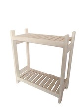 Scaffale in Legno Scaffale Modulare Impilabile 45x54x25 cm 2 Ripiani (HxLxL) Ufficio Shelving price