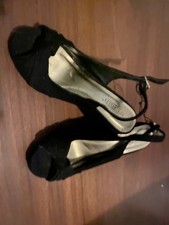 Tacchi donna neri taglia 6,5 Wedge Heels price