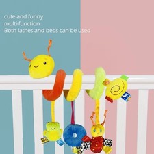 Giocattolo sonaglio bambino spirale morbida - culla, passeggino e seggiolino auto attività regalo neonato UK Crib Bebè price