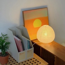 Lampada da tavolo stile giapponese LED carta di riso comodino luce ambiente arredamento casa Camera Tavolo Lamp Bebè price