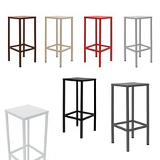 SGABELLO BAR PUB SALA SLOT BISTROT INDUSTRIAL GINEVRA METALLO MONOBLOCCO ROBUSTO Bar Sgabello price