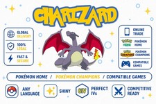 Charizard - Shiny or Non-Shiny - HOME / Champions / Compatible Games - 6IV Nintendo Games price