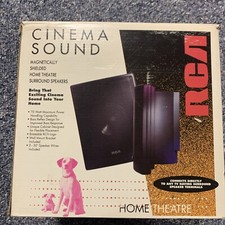 2 pz Altoparlanti Home Theater RCA Cinema Sound 70 Watt modello SP5065S2 vintage (NUOVI) Casa Theater Sound Sistema price