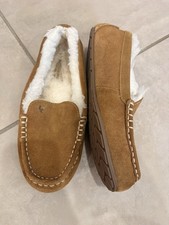 🍂 Koolaburra by UGG Ciabatte mocassino donna 7 castagno scamosciato shearling comode Pantofole price