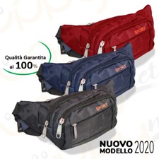 Marsupio Borsello Uomo Donna Multiuso Borsa Trekking Scomparti Maxi Sport Lavoro Borsa Sport Donna price