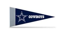 Dallas Cowboys NFL Felt Mini Pennant 4" x 9" Banner Flag Souvenir NEW Felt price