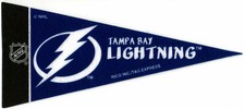 Tampa Bay Lightning NHL Felt Mini Pennant 4" x 9" Banner Flag Souvenir NEW Felt price