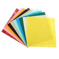 Fogli di Feltro Artigianali 5,91" x 5,91", 10 Colori, Confezione da 100 Felt price