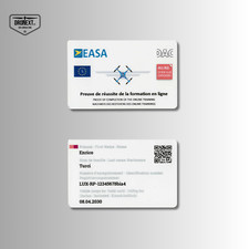 Stampa su BADGE (tessera - card) Patentino Drone A1/A3 (UAS SAPR) + omaggio! Drone price