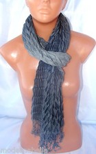 Pashmina SCIARPA FOULARD collezione 2016 uomo,donna,SCARF colori sfumati grig-sc Scarf Uomo price