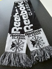 Sciarpa uomo classica Reebok originale 2018 grafica bianco e nero Scarf Uomo price