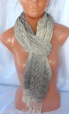 Pashmina SCIARPA FOULARD collezione 2016 uomo,donna,SCARF colori sfumati Beige Scarf Uomo price